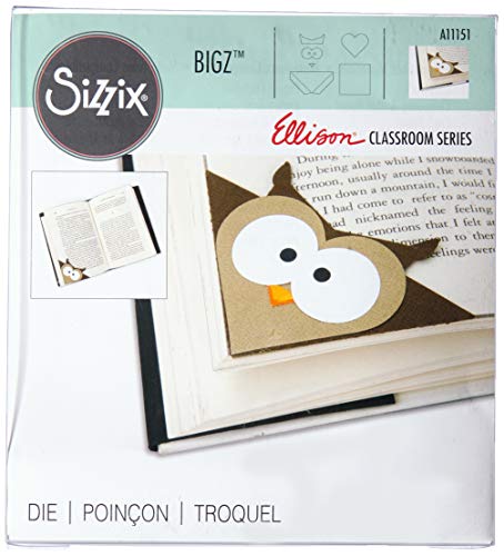 Sizzix A11151 Bigz Die Corner Owl Bookmark