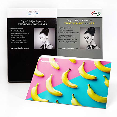 DURICO Premium Matte 230gsm Digital Inkjet Photo Paper (8.5-x-11/25sheets)