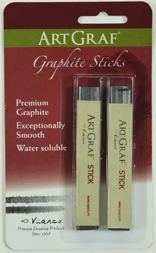 ArtGraf Water-Soluble Graphite Sticks 2pk