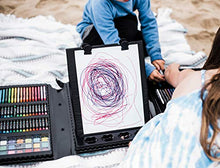 Load image into Gallery viewer, Art 101 Budding Artist 179 Piece Draw Paint and Create Art Set with Pop-Up Double-Sided Easel
