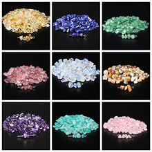 Load image into Gallery viewer, Natural Chip Stone Beads Multicolor 5-8mm About 400 Pieces Irregular Gemstones Healing Crystal Loose Rocks Bead Hole Drilled DIY for Bracelet Jewelry Making Crafting (5-8mm, Multicolor)
