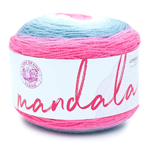 Lion Brand Yarn 525-201 Mandala Yarn, Unicorn, 1-Pack