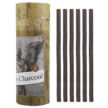 Load image into Gallery viewer, MyArTool Artist Willow Charcoal Sticks for Sketching and Drawing, Approx. 7-9mm Dia, 25 Sticks
