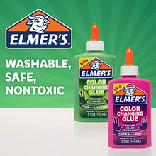 Load image into Gallery viewer, Elmer&#39;s Color Changing Liquid Glue | Makes Slime That Changes Color As You Play, Pink to Purple, 5 oz.
