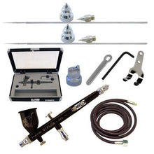 Load image into Gallery viewer, Paasche Airbrush Vision Gravity Feed Double Action Airbrush Set
