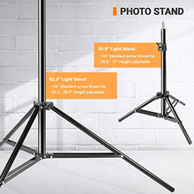 Load image into Gallery viewer, LimoStudio, LMS103, Soft Lighting Umbrella Kit, Day Light Color, 700 Watt Output Lighting with Tripod Stands and Carry Bag
