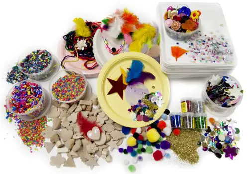Hygloss Products Collage Treasure Box, Multicolor