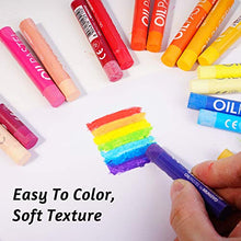 Load image into Gallery viewer, Drawing Pastels Chalk Pastels Art Crayons Non-Toxic Soft Oil Pastels Washable Round Pastel Sticks for Artist and Professional Beginners Students Kids DIY Crafting Painting Drawing Graffiti Artwork
