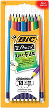 Load image into Gallery viewer, BIC Xtra-Fun Graphite Pencil, 2 HB, 18-Count
