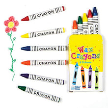 Load image into Gallery viewer, Baker Ross AF989 Mini Crayons - Pack of 8 boxes, Arts and Crafts Supplies and School Classroom Supplies, assorted, 7cmx5cm
