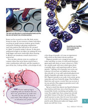 Load image into Gallery viewer, Learn to Make Amazing Resin &amp; Epoxy Clay Jewelry: Basic Step-by-Step Projects for Beginners (Fox Chapel Publishing) Comprehensive Guide with 26 Projects for DIY Necklaces, Bracelets, Earrings, &amp; More
