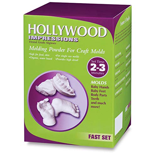 Hollywood Impressions Molding Powder for Craft Molds (Dental Grade Alginate)