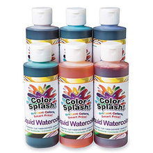 Load image into Gallery viewer, 8-oz. Color Splash! Liquid Watercolor Paint (Pack of 6)
