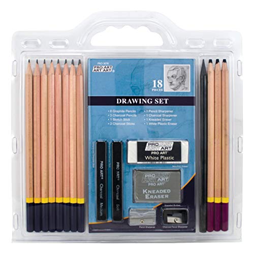 PRO ART Pencil Set Sketch & Draw, 9.38