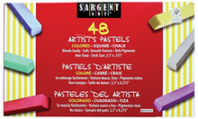 Load image into Gallery viewer, Sargent Art 22-4148 Colored Square Chalk Pastels, 48 Count
