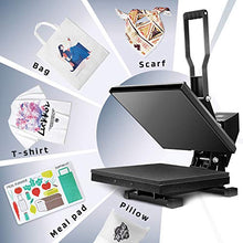 Load image into Gallery viewer, CRZDEAL Heat Press Machine -15 x 15 inch Digital Industrial Quality Printing Press/T-Shirt Heat Transfer Sublimation Machine
