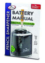 Load image into Gallery viewer, The Duet Manual and Battery Pencil Sharpener, Black (TPG-364B)
