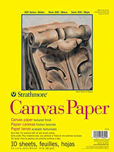 Load image into Gallery viewer, Strathmore (310-9) 300 Series Canvas Pad, 9&quot;x12&quot; Glue Bound, 10 Sheets
