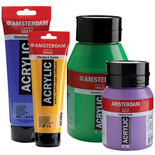 Load image into Gallery viewer, Amsterdam Standard Series Acrylic Paint Oxide Black 250 ml
