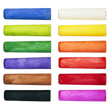Load image into Gallery viewer, PRANG Freart Colored Paper Chalk, Large, Round Tapered Sticks, 1 x 4 Inches, 12 Sticks per Box, 12 Assorted Colors (15360)
