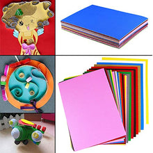 Load image into Gallery viewer, UPlama 40PCS Corrugated Sheets,Construction Paper,Colored Corruggated Cardboard for Craft,DIY Projects and Flower Making kit, 8&quot; x 12&quot;,10 Colors
