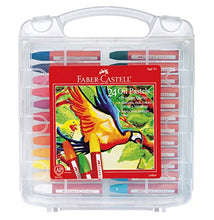 Load image into Gallery viewer, Faber-Castell Blendable Oil Pastels In Durable Storage Case- 24 Vibrant Colors - Non-Toxic Pastels for Kids
