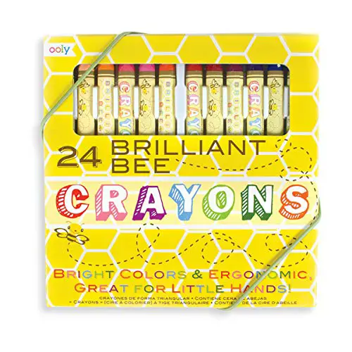 OOLY, Natural Beeswax Crayons, Set of 24 (133-50)