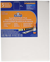 Load image into Gallery viewer, Elmer&#39;s Foam Board Multi-Pack, 8 x 10 Inches, 3/16 Inch Thickness, White, 5 Count
