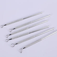 Load image into Gallery viewer, ACE 6pcs Clay Sculpture Sculpting Tool Mini Ribbon Cutter Metal Tools Set Carving Art
