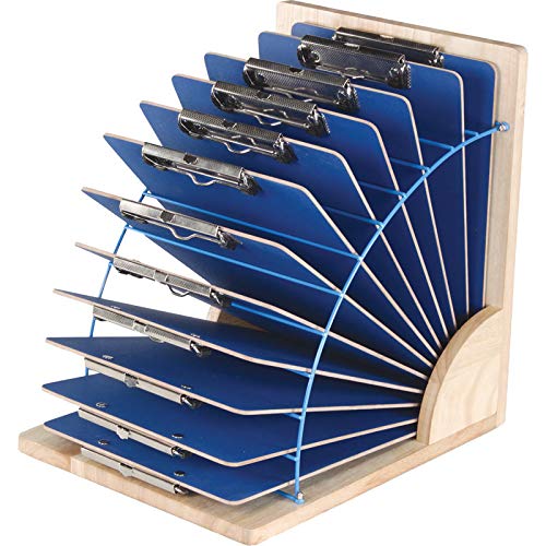 Really Good Stuff, Store More Clipboard Stand, Organizational Tool, Easy Assembly, Sturdy Clipboard Holder