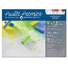 Load image into Gallery viewer, Speedball Premier Sanded Pastel Paper, 9 x 12, Assorted Colors

