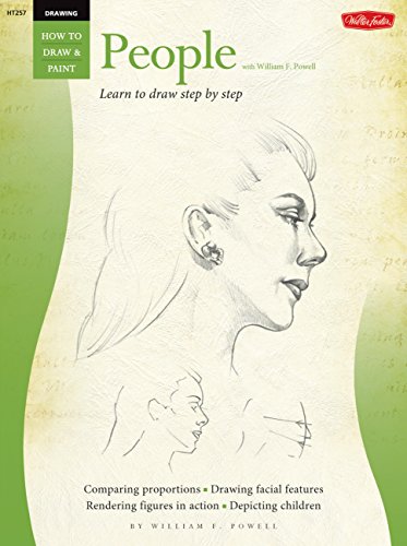 Drawing: People with William F. Powell: Learn to paint step by step (How to Draw & Paint)
