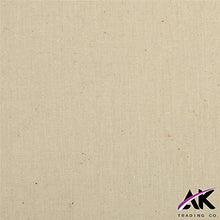 Load image into Gallery viewer, AK TRADING CO. 60&quot; Wide Natural Muslin, 100% Cotton Fabric, Unbleached 10 Yards
