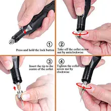 Load image into Gallery viewer, Uolor 108 Pcs Engraving Tool Kit, Multi-Functional Electric Corded Micro Engraver Etching Pen DIY Rotary Tool for Jewelry Glass Wood Ceramic Metal Plastic with Scriber, 82 Accessories and 24 Stencils
