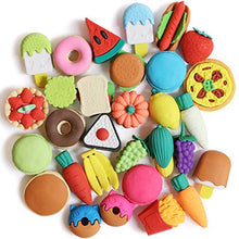Load image into Gallery viewer, Mr. Pen- Food Erasers, Erasers, 30 Pack, Puzzle Erasers, Take Apart Erasers, Fruit Erasers, Pull Apart Erasers, Erasers for Kids, Fun Erasers, Gifts for Kids, Prizes for Kids Classroom, Pencil Erasers
