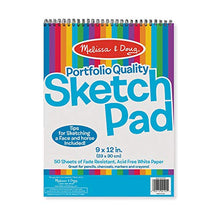 Load image into Gallery viewer, Melissa &amp; Doug Sketch Pad (9 x 12 inches)
