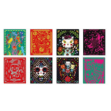 Load image into Gallery viewer, Janod Crafts – No Glue No Mess Scratch Art Cats – Creative, Imaginative, Inventive, and Developmental Play -- STEAM Approach to Learning – Ages 5-8+, Model Number: J07894
