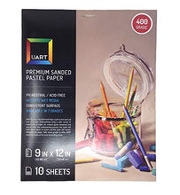 Load image into Gallery viewer, UART Sanded Pastel Paper M-148931 9-Inch/12-Inch No.400 Grade Paper, 10-Pack
