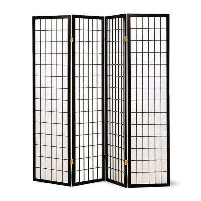 Select Color and Panel Room Divider 3 to 10 (Black, 4)