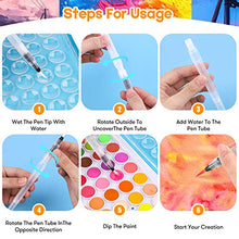 Load image into Gallery viewer, Watercolor Paint Set, Taotree 48-Color Watercolors Cake &amp; a Brush a Refillable Water Brush Pen, Portable Water Colors Paints Set for Kids Children Students Adults Beginner Artists Painting Supplies
