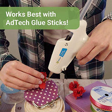 Load image into Gallery viewer, AdTech 0453 2-Temp Dual Temperature Hot Glue Gun Full Size, White
