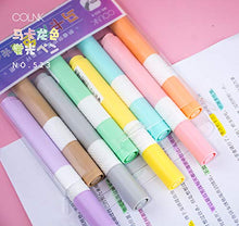 Load image into Gallery viewer, COLNK Pastel Highlighters with Chisel Tip, Cute Macron Assorted Ink-8 Colors Marker Pens Set Students Children Gift
