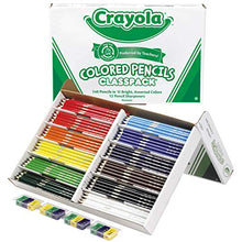 Load image into Gallery viewer, Crayola Colored Pencils, Bulk Classpack, Classroom Supplies, 12 Assorted Colors, 240 Count, Standard
