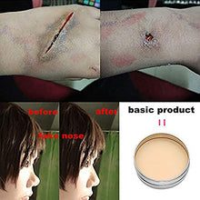 Load image into Gallery viewer, FANICEA Fake Wound Modeling Scar Wax Professional SFX Special Effects Cosplay Stage Makeup Kit with 33g Body Paint Makeup Wax, Double-Ended Spatula Tool for Adults, Kids
