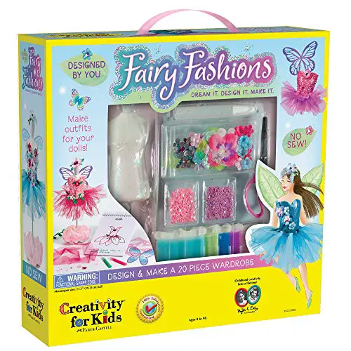 Creativity for Kids Designed by You Fairy Fashions – Create Your Own Doll Clothes