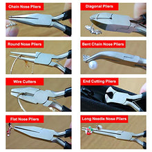 Load image into Gallery viewer, Baymyer Jewelry Pliers - 8pcs Jewelry Making Pliers Tools Kit Jewelry Pliers Set - Pliers for Jewelry Making Supplies, Jewelry Repair, Wire Wrapping, Crafts
