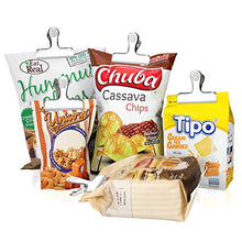 Load image into Gallery viewer, Heavy Duty Chip Bag Clips - LEYOSOV Chip Clips 9 Pack, with 3 Pack Magnetic Clips, Perfect for Air Tight Seal Food Bags and Chip Bags
