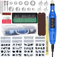 Load image into Gallery viewer, Engraving Tool Kit, PETUOL 123PCS Multifunctional Wired Rotary Engraver Pen DIY Miniature Sander Tool Sets, Suitable for Polishing Metal, Glass, Ceramics, Plastic, Wood, Jewelry, Nails
