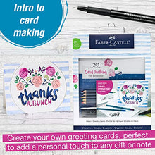 Load image into Gallery viewer, Faber-Castell 20 Minute Studio Card Making for Beginners – Create Your Own DIY Greeting Cards with Watercolors
