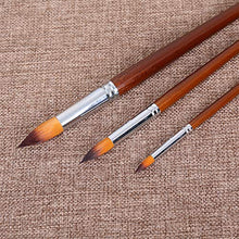 Load image into Gallery viewer, BOSOBO Pointed-Round Paint Brushes Set, 13pcs Professional Wood Handle Nylon Hair Artist Paintbrushes for Watercolor Acrylic Ink Gouache Oil Tempera Painting, Face Body Art, Craft and Paint by Number
